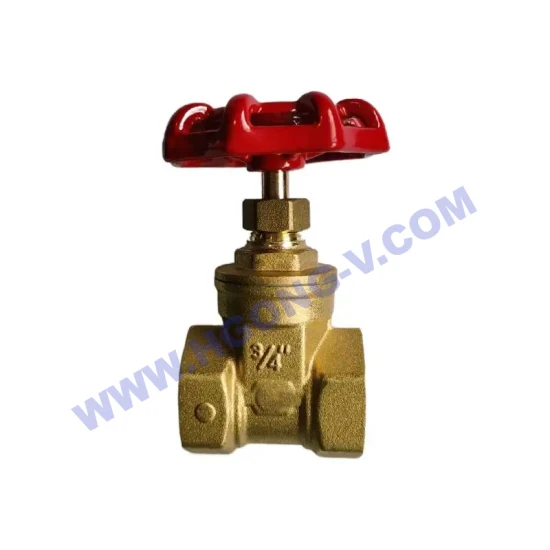 API/DIN 3/4 3 pulgadas forjado en agua rosca macho hembra mango resistente agua bronce latón NPT válvula de compuerta de rosca Bsp